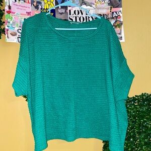 Green Knit Sweater